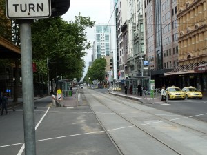 Flinders Street & Elizabeth Street Raised Side Super Stop